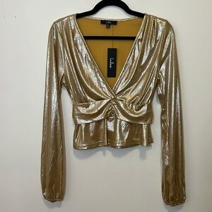 NEW Lulus Shimmer top